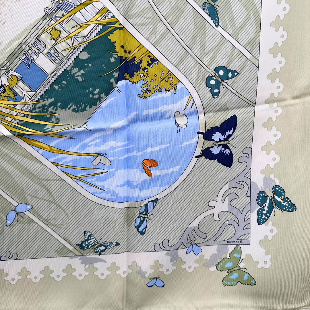 Varangues Hermes Silk Scarf By Dimitri Rybaltchenko