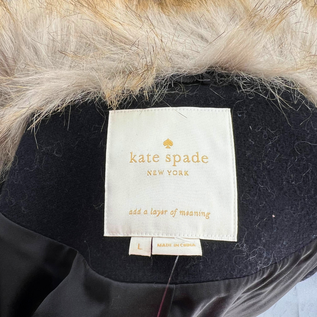 Kate Spade Black Coat