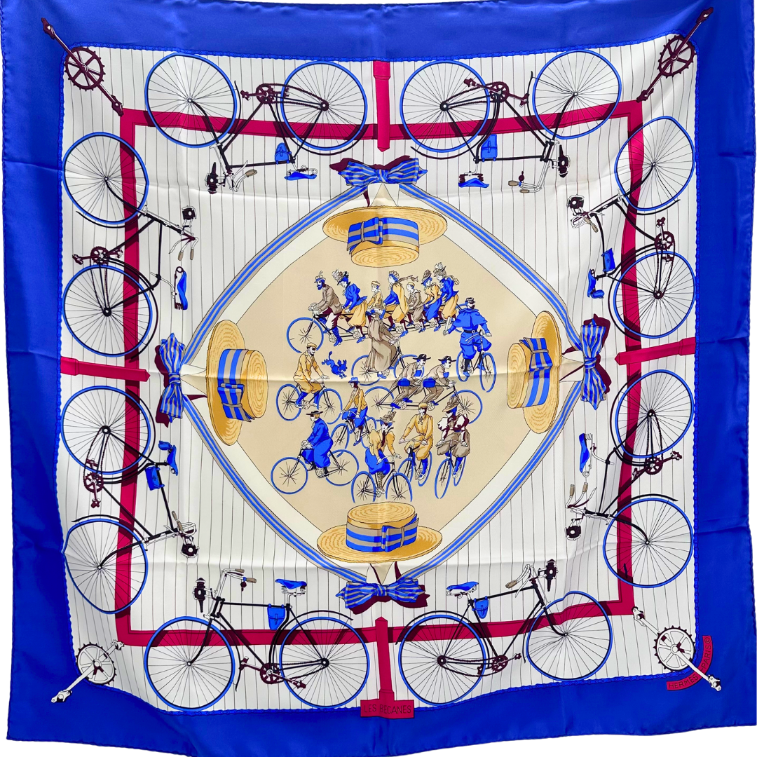 Les Becanes Hermes Scarf by Hugo Grygkar