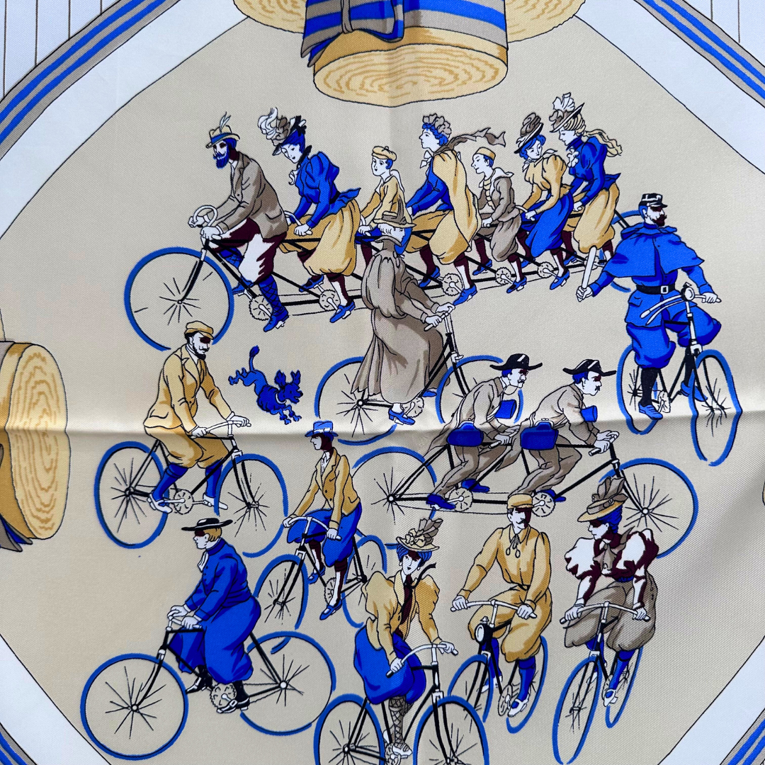 Les Becanes Hermes Scarf by Hugo Grygkar