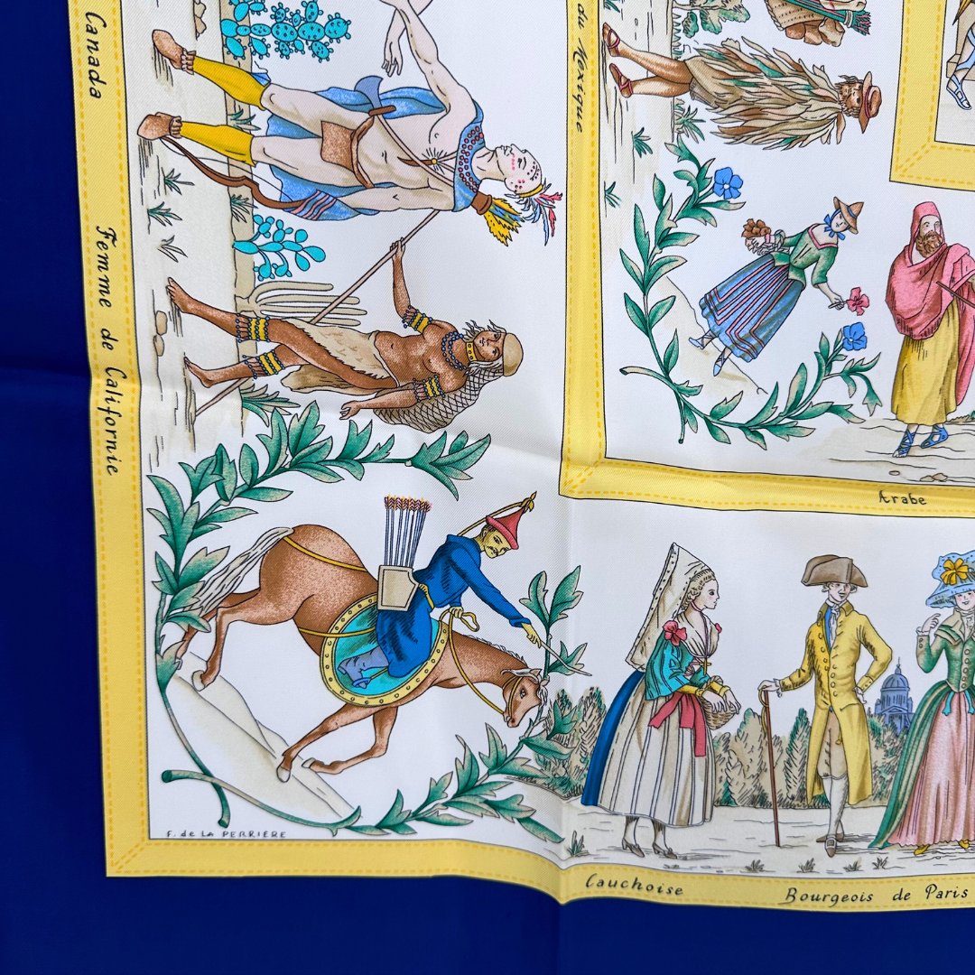 Costumes Civils Actuels Hermes Scarf by Françoise de la Perrière