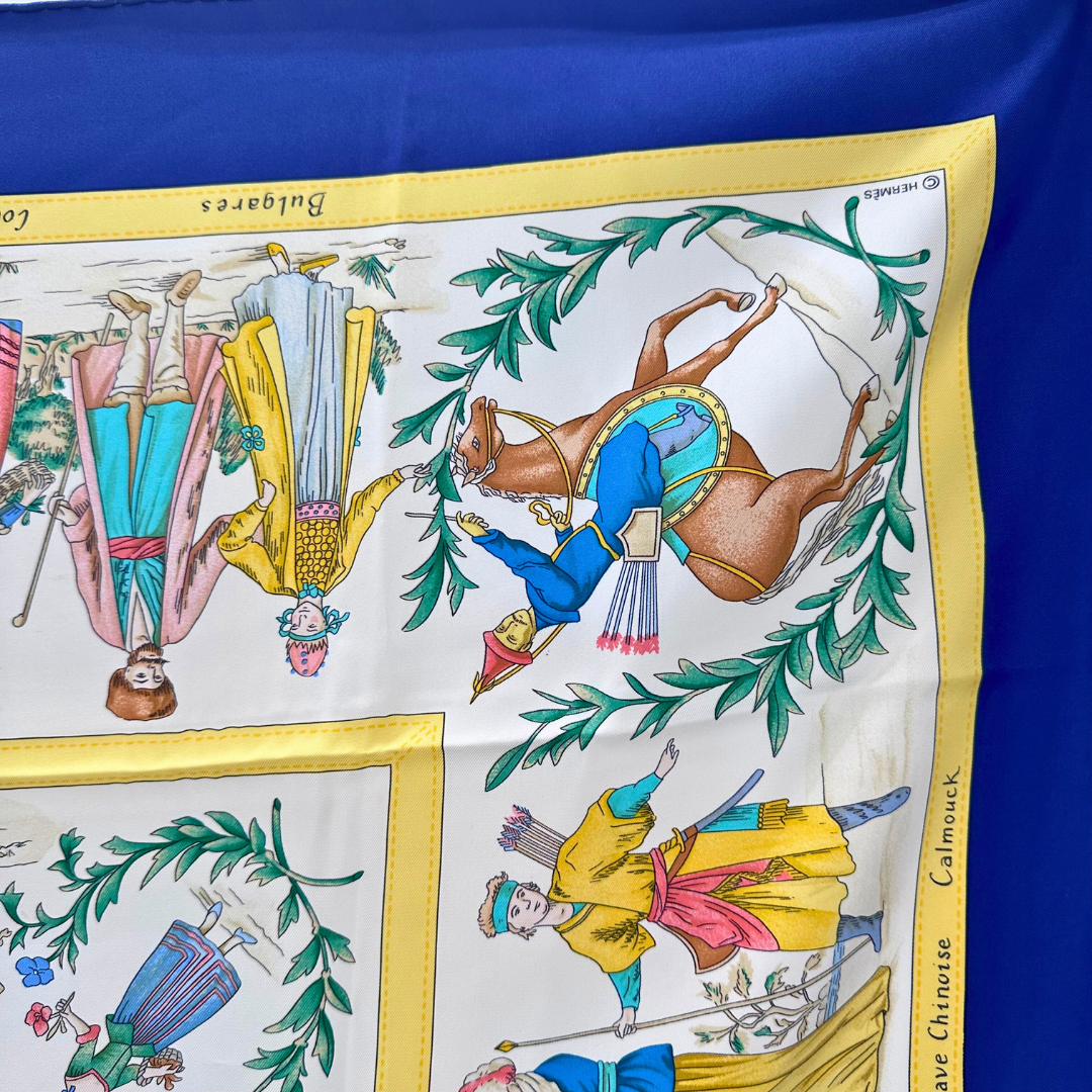 Costumes Civils Actuels Hermes Scarf by Françoise de la Perrière