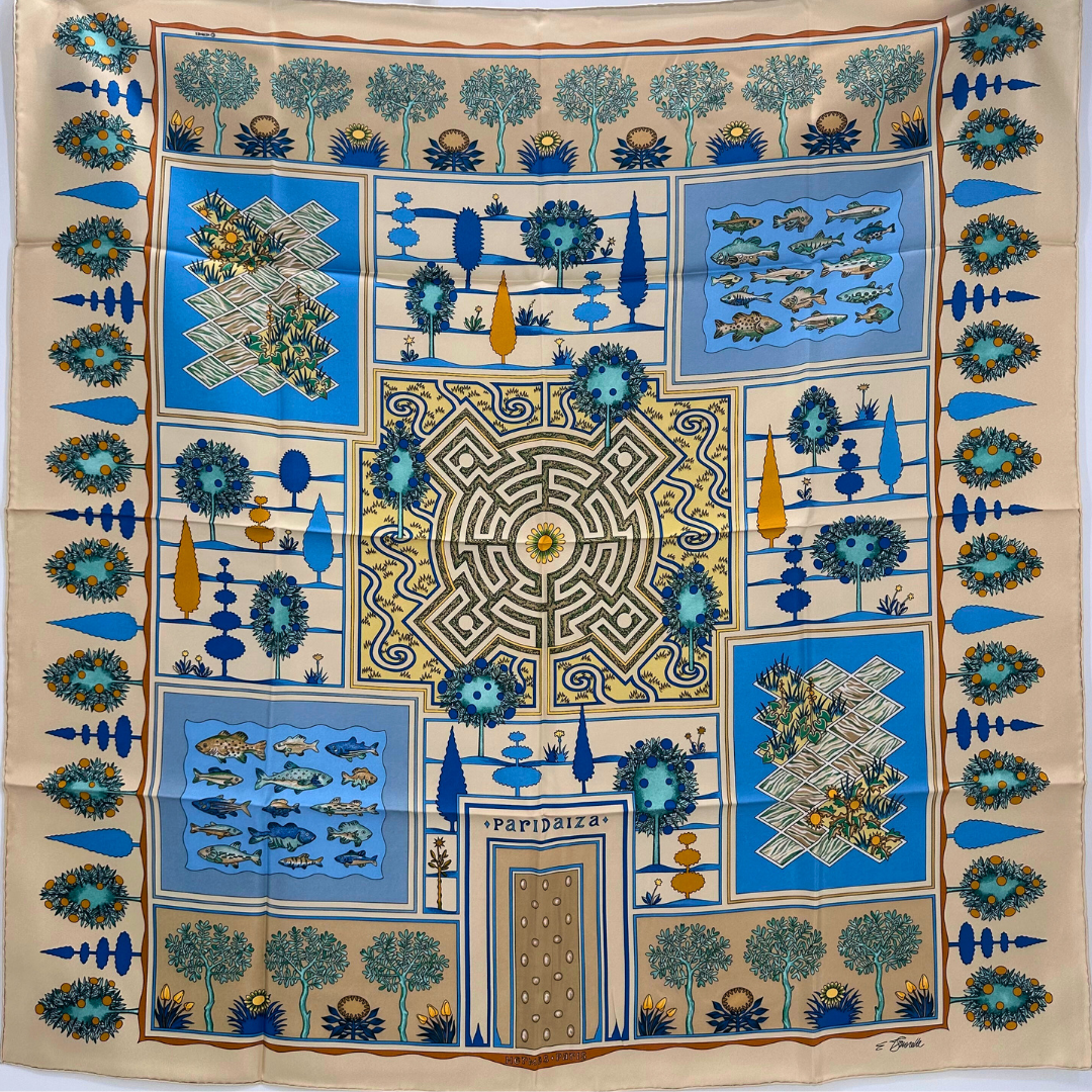 Paridaiza Hermes Scarf by Eugene Brunelle