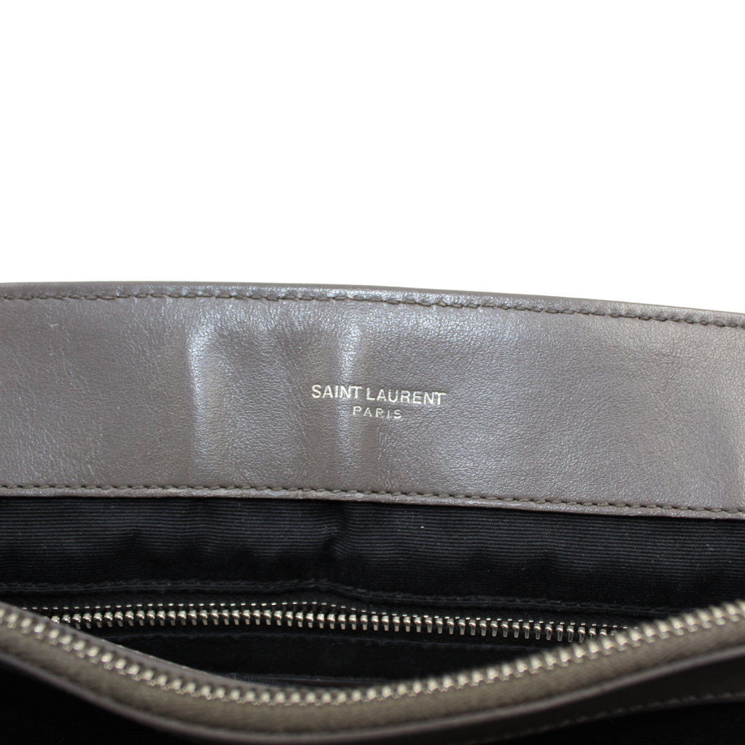 Saint Laurent Calfskin Y Quilted Monogram Large Loulou