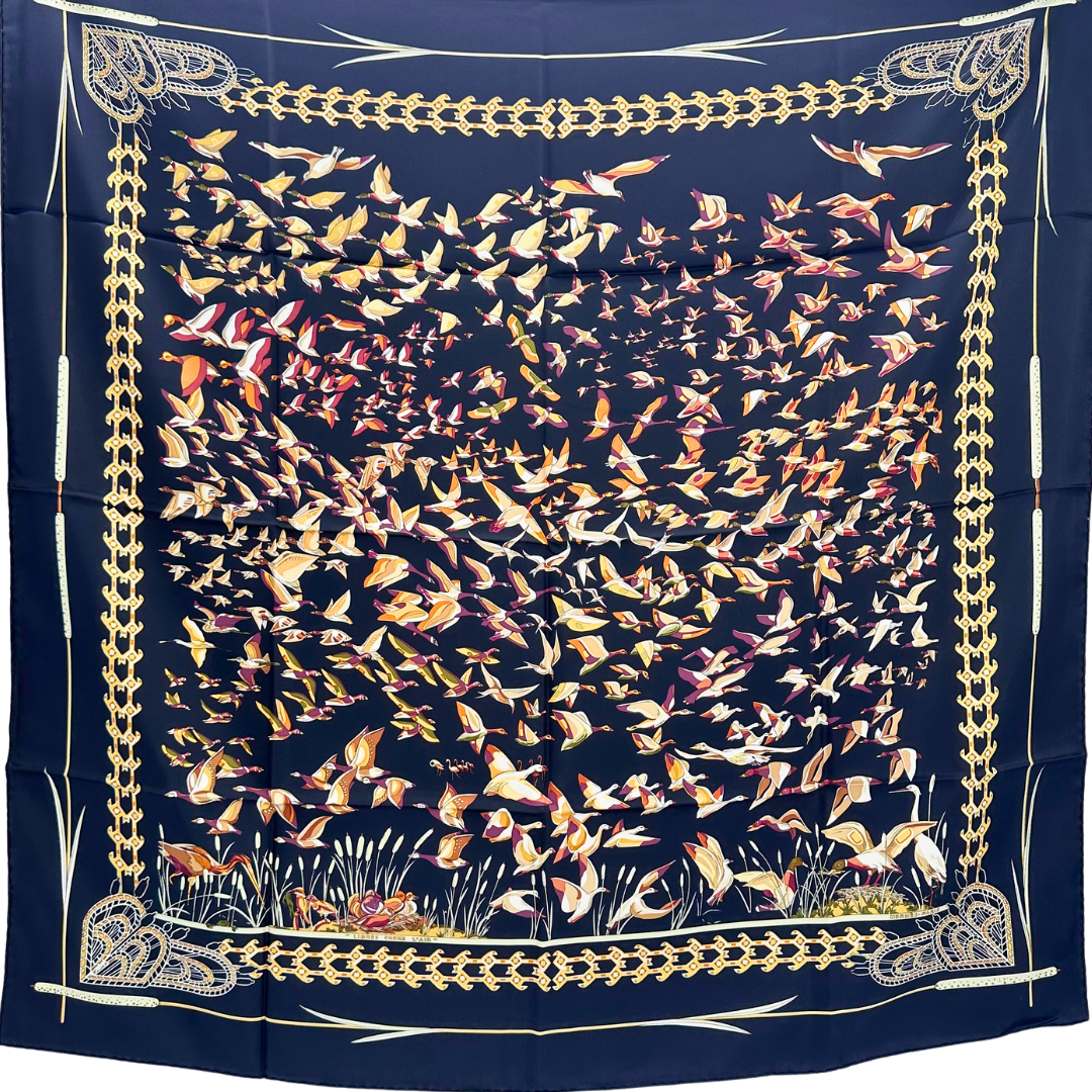 Libres Comme L'Air Hermes Scarf by Faivre