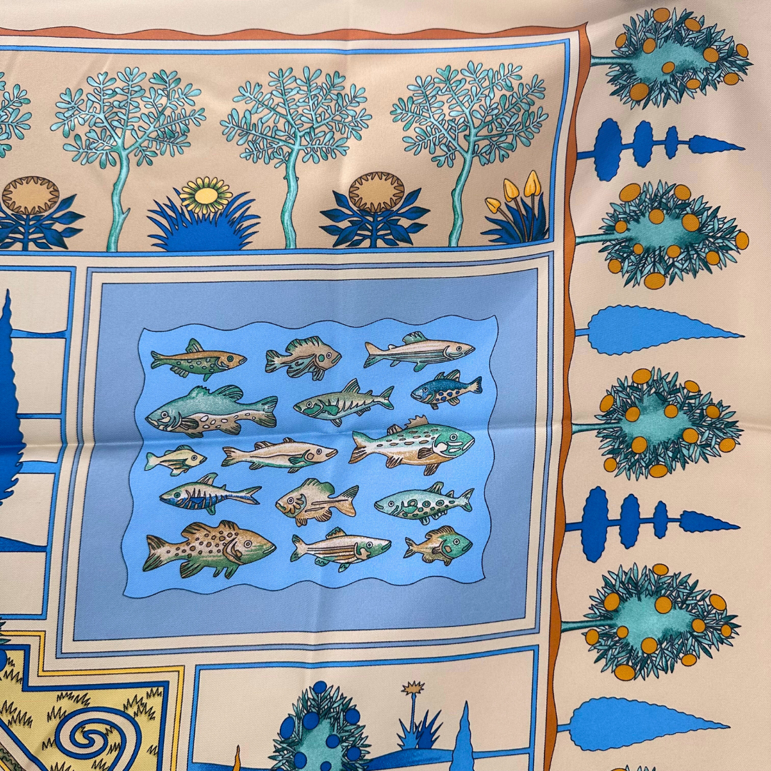 Paridaiza Hermes Scarf by Eugene Brunelle