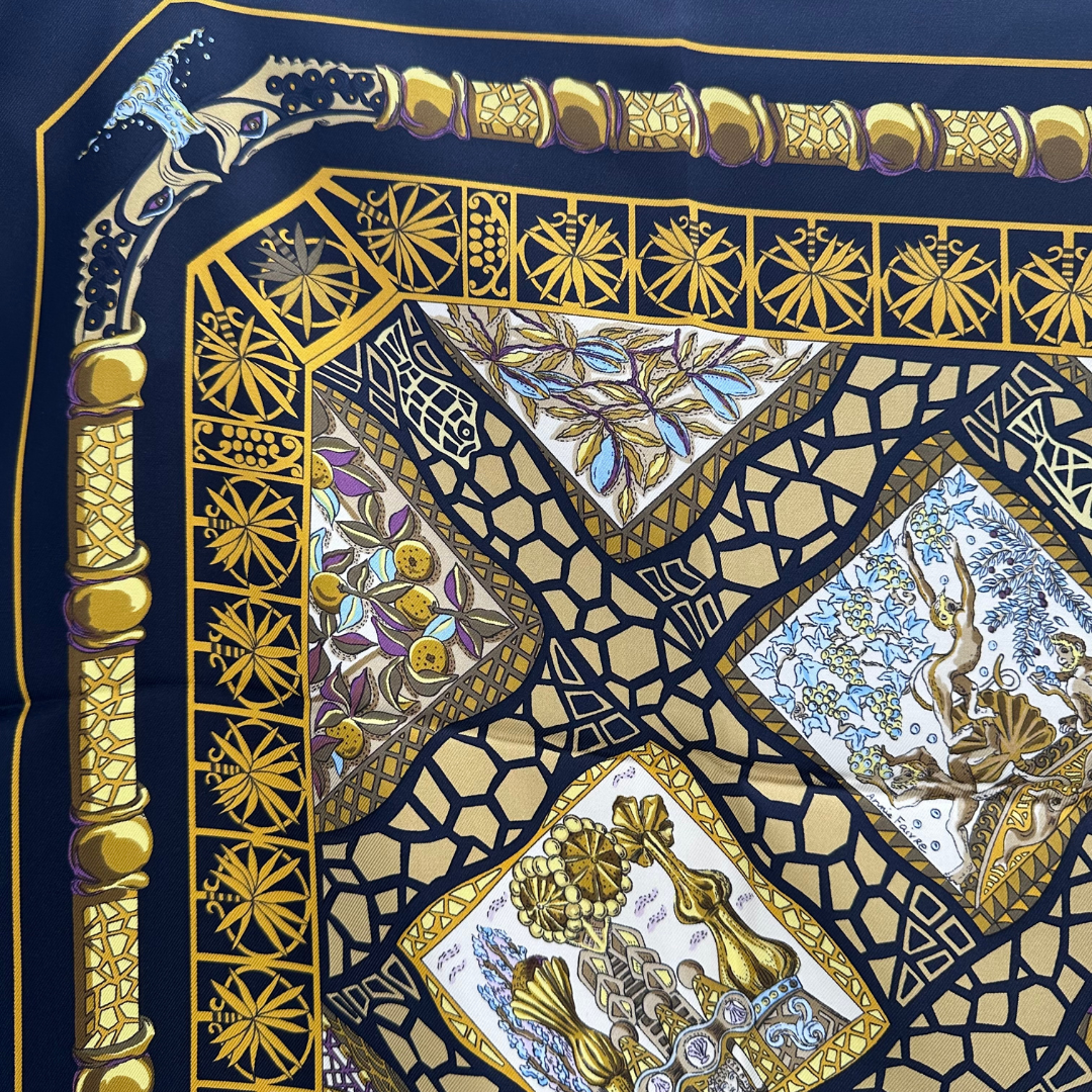 Mare Nostrum Hermes Scarf by Annie Faivre