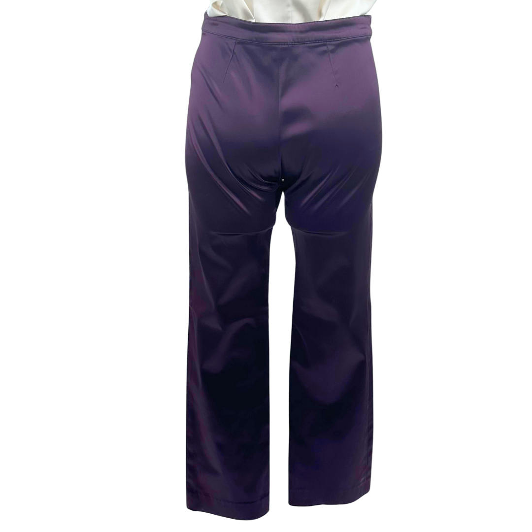 Herve Leger Eggplant Pants