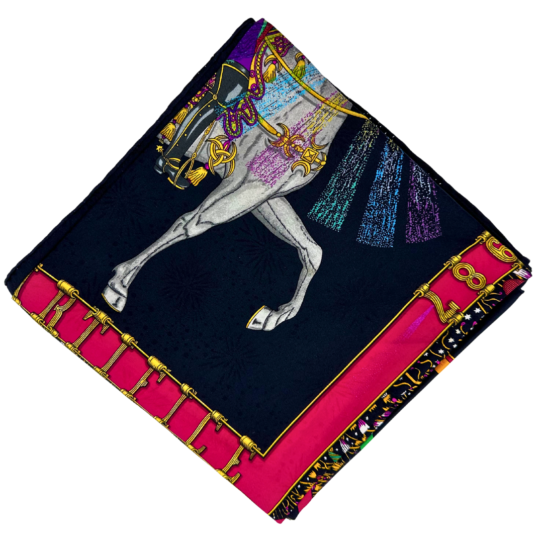 Feux d'Artifice Hermes Scarf by Michel Duchene