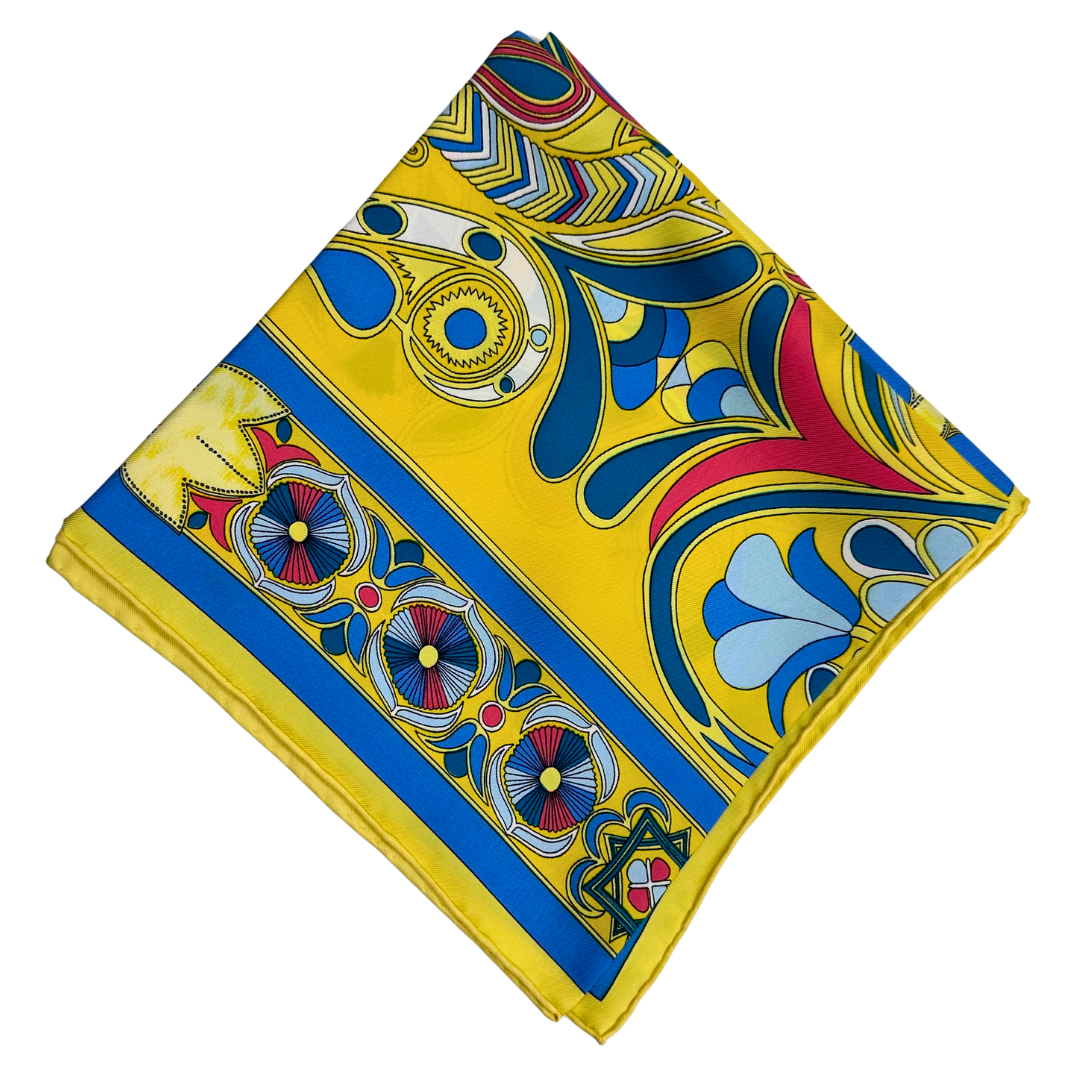 Folklore Hermes Scarf by Henri d'Origny