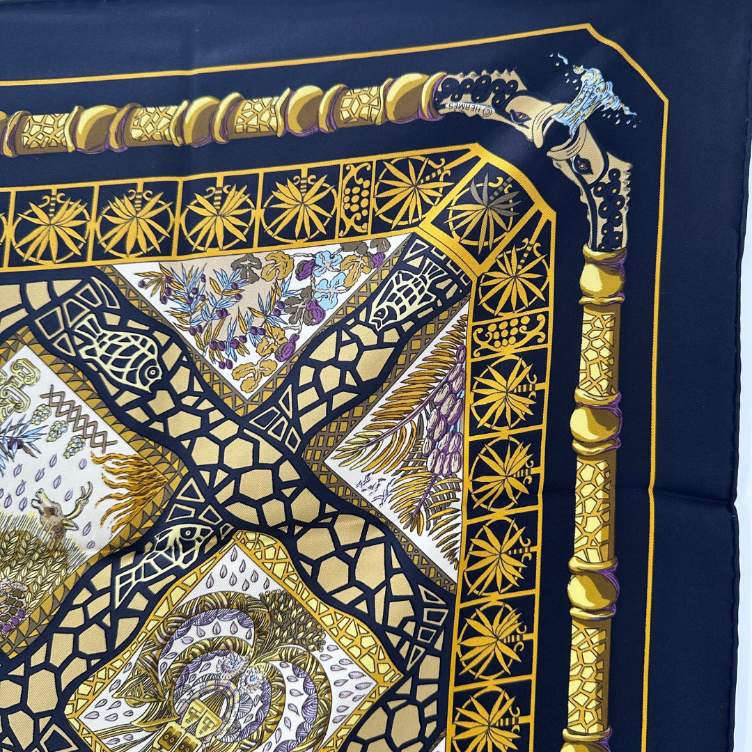 Mare Nostrum Hermes Scarf by Annie Faivre