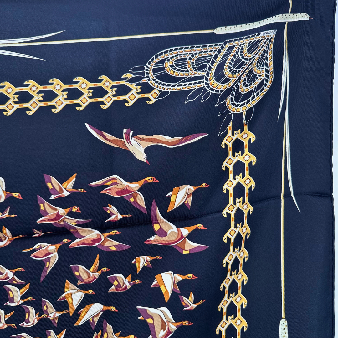 Libres Comme L'Air Hermes Scarf by Faivre