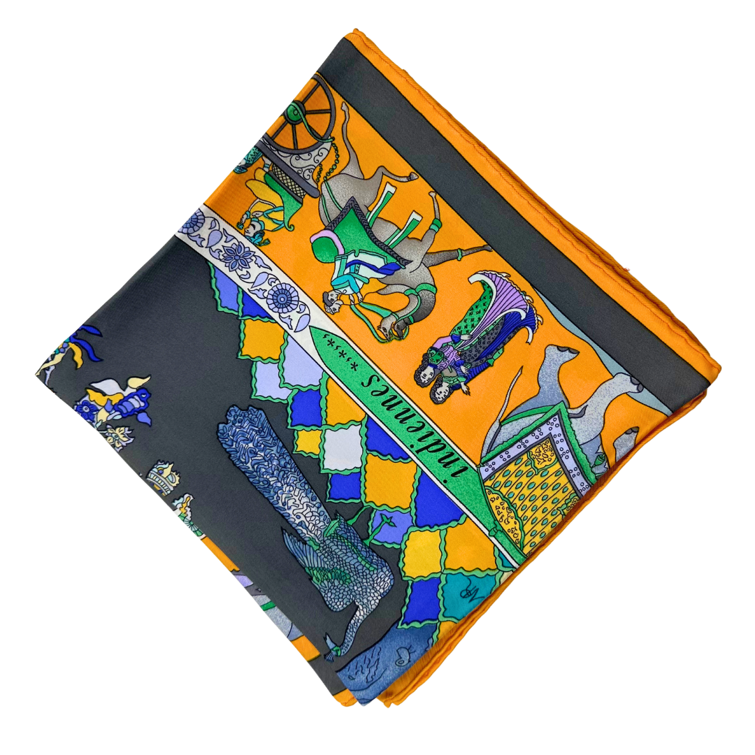 Fantaisies Indiennes Hermes Scarf by Loic Dubigeon