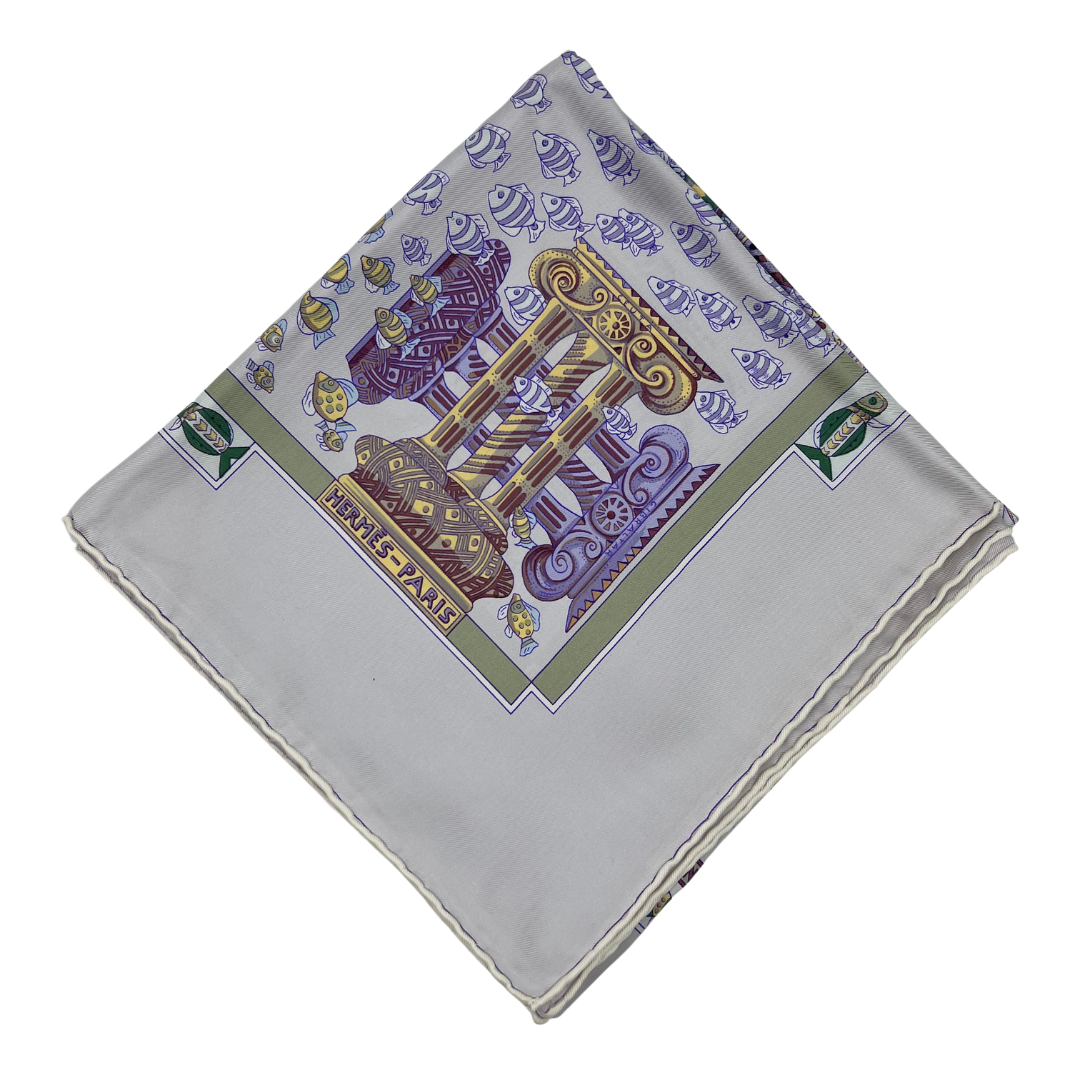 Hermes Recontre Oceane Scarf