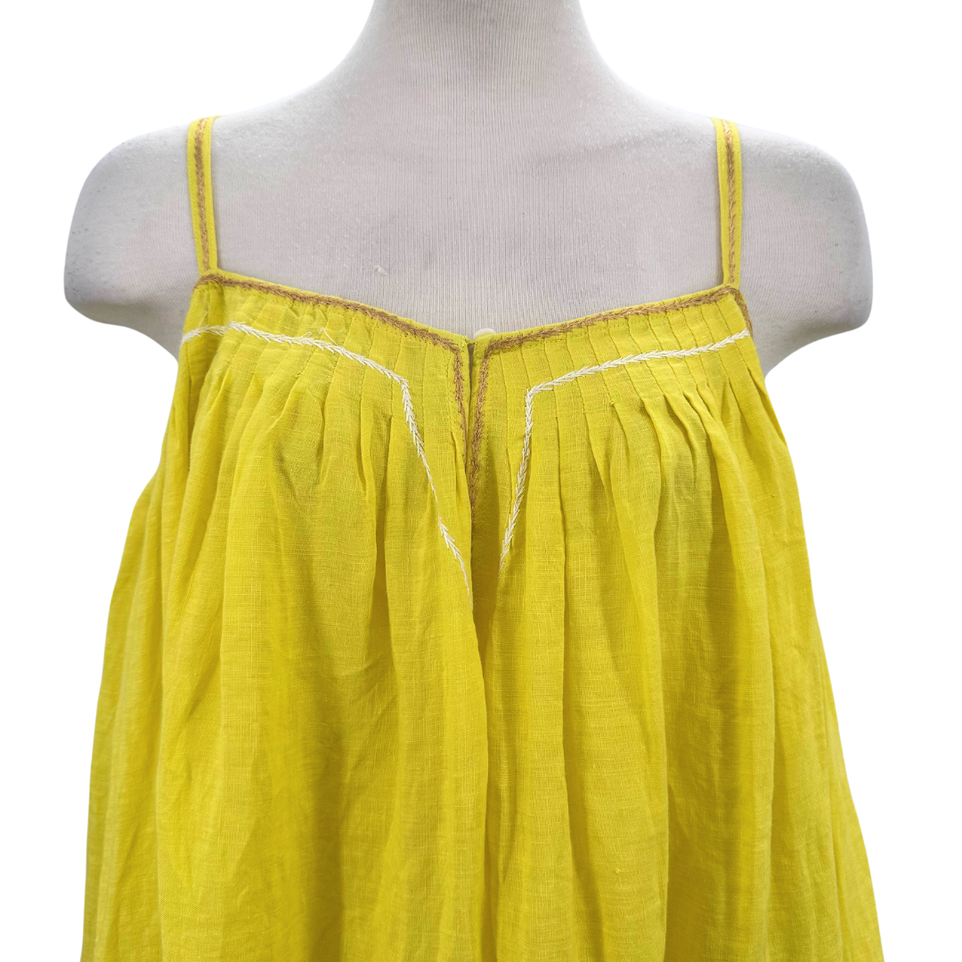 Thierry Colson Yellow Dress