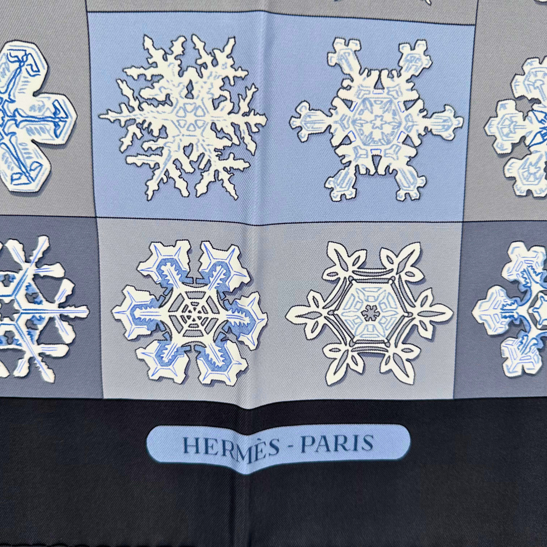 Feux de l'Hiver Hermes Scarf By Christiane Vauzelles