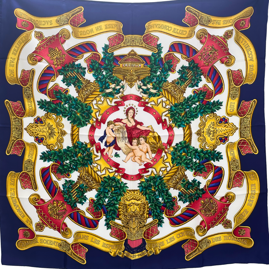 Europe Hermes Scarf by Joachim Metz