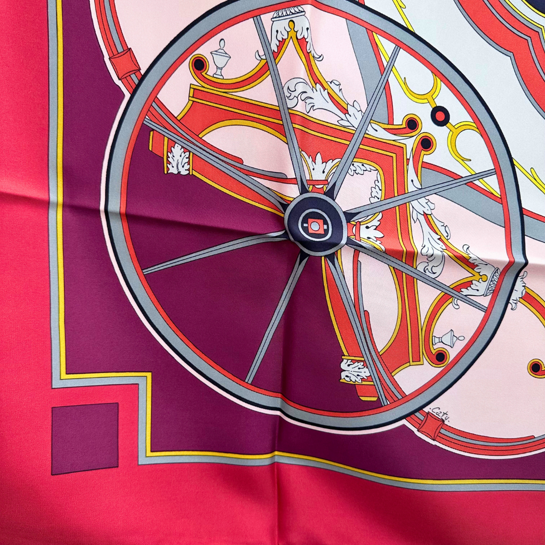 Washington's Carriage Hermes Scarf by Loic Dubigeon