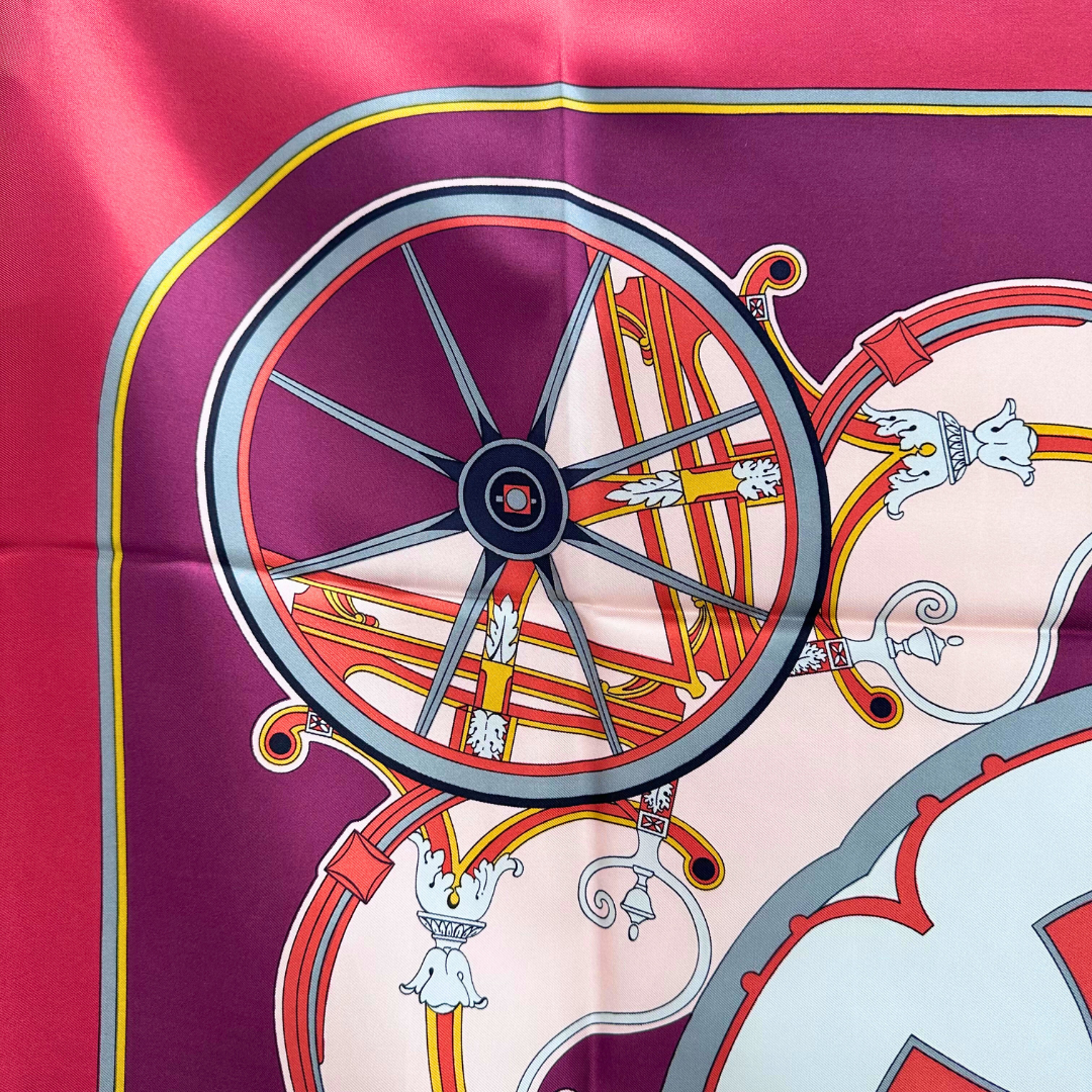 Washington's Carriage Hermes Scarf by Loic Dubigeon