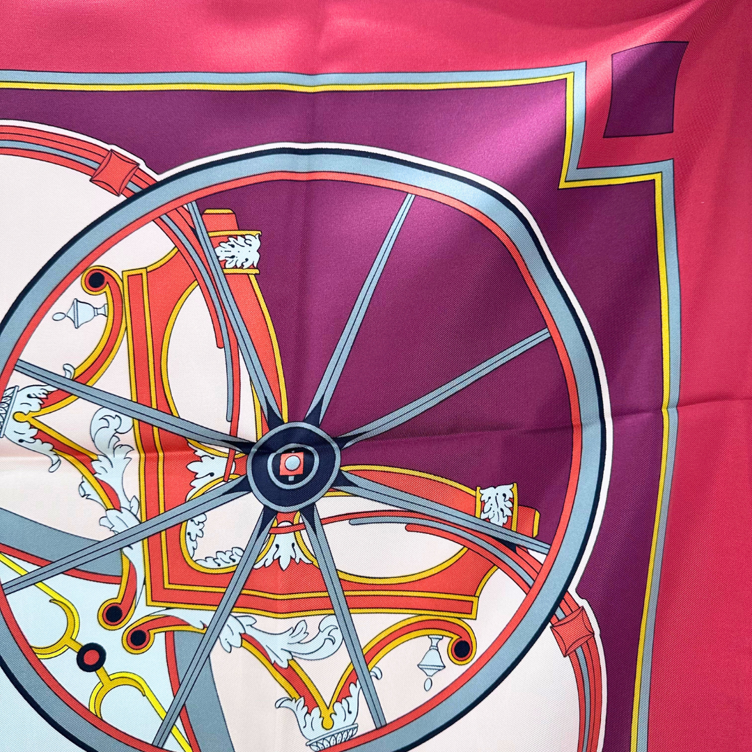 Washington's Carriage Hermes Scarf by Loic Dubigeon