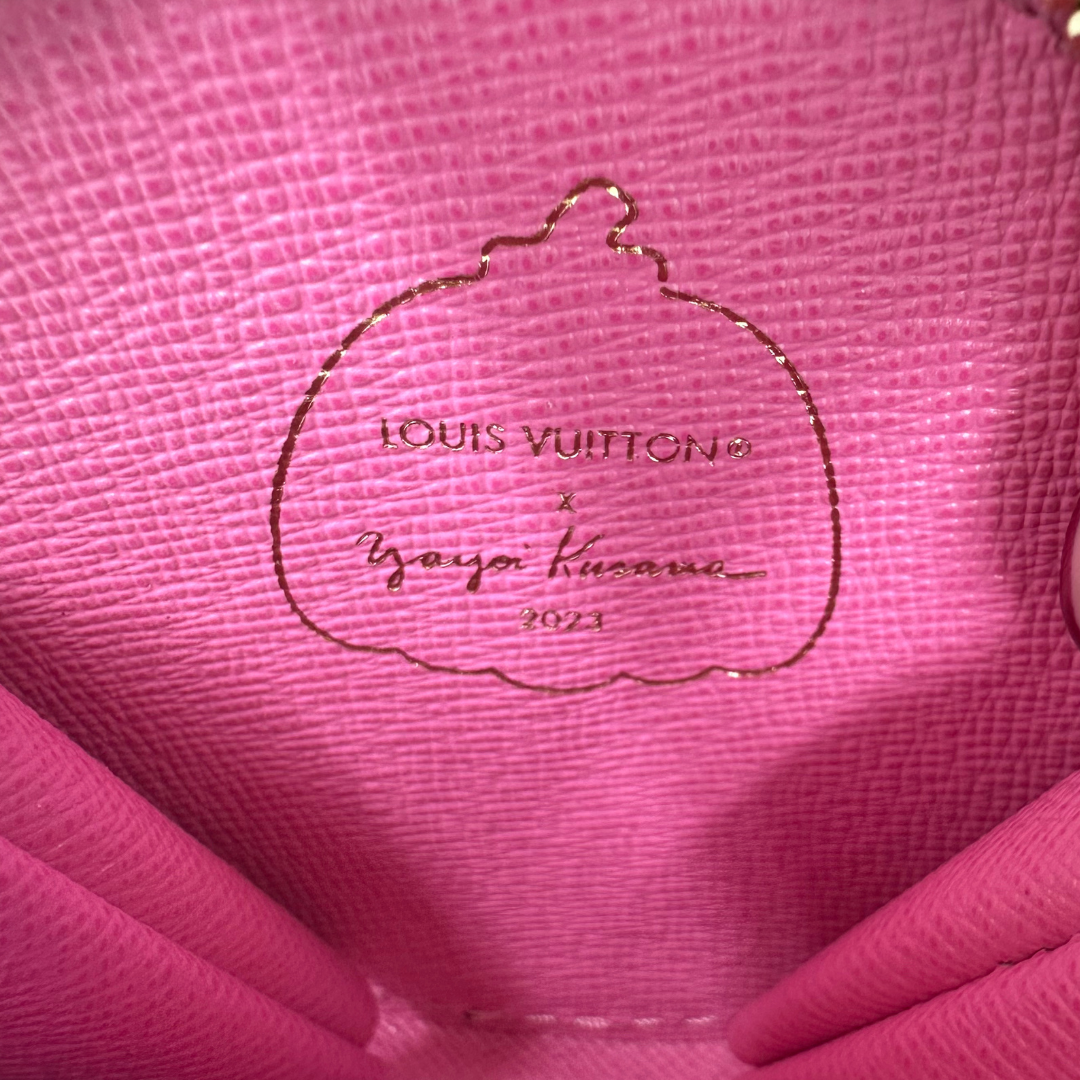 Louis Vuitton Yayoi Kusamo Collab Coin Purse