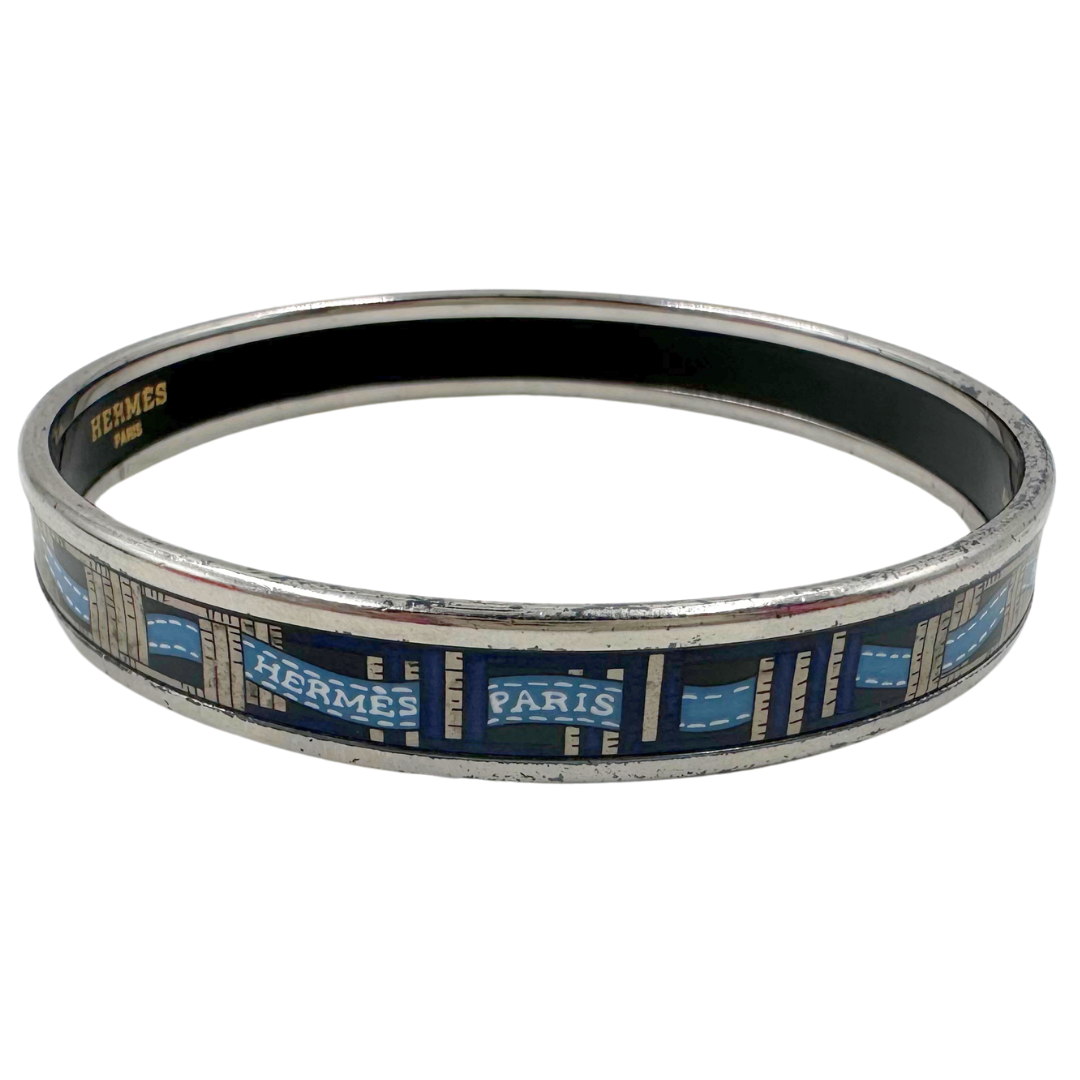 Hermes Emaille PM Narrow Cloisonne Bangle