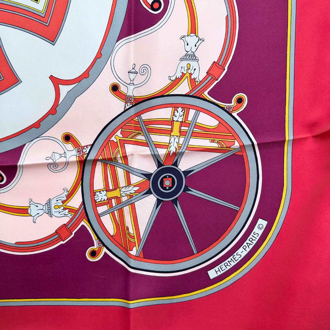 Washington's Carriage Hermes Scarf by Loic Dubigeon