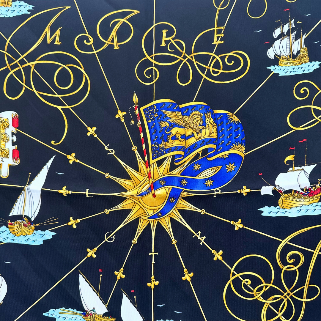 Voiles de Lumiere Hermes Scarf by Joachim Metz