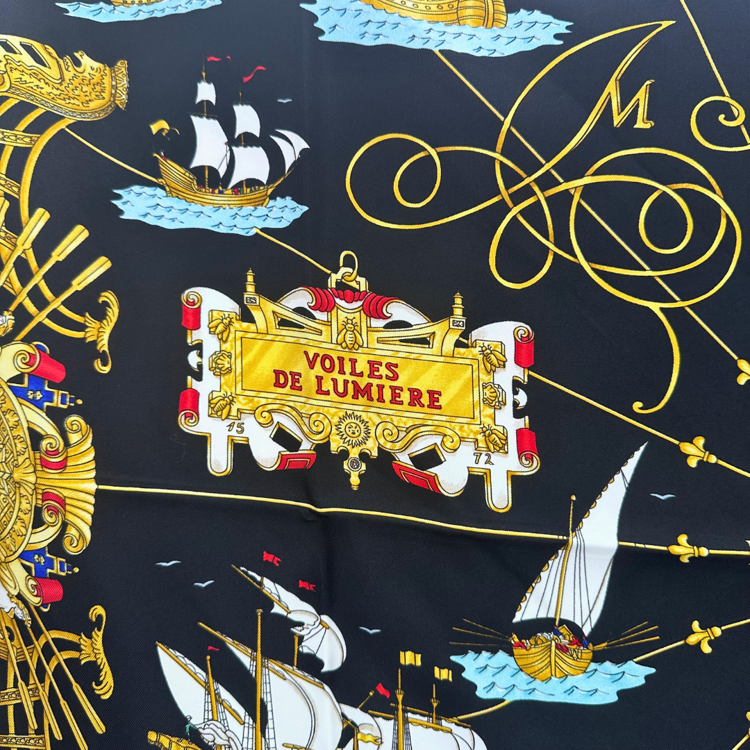 Voiles de Lumiere Hermes Scarf by Joachim Metz