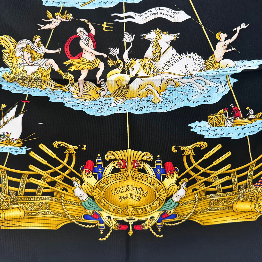 Voiles de Lumiere Hermes Scarf by Joachim Metz