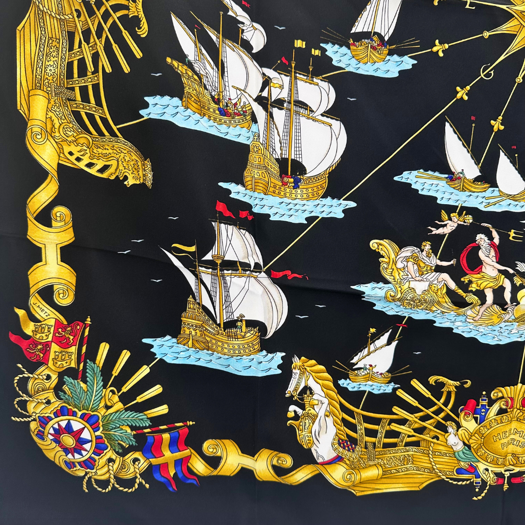 Voiles de Lumiere Hermes Scarf by Joachim Metz