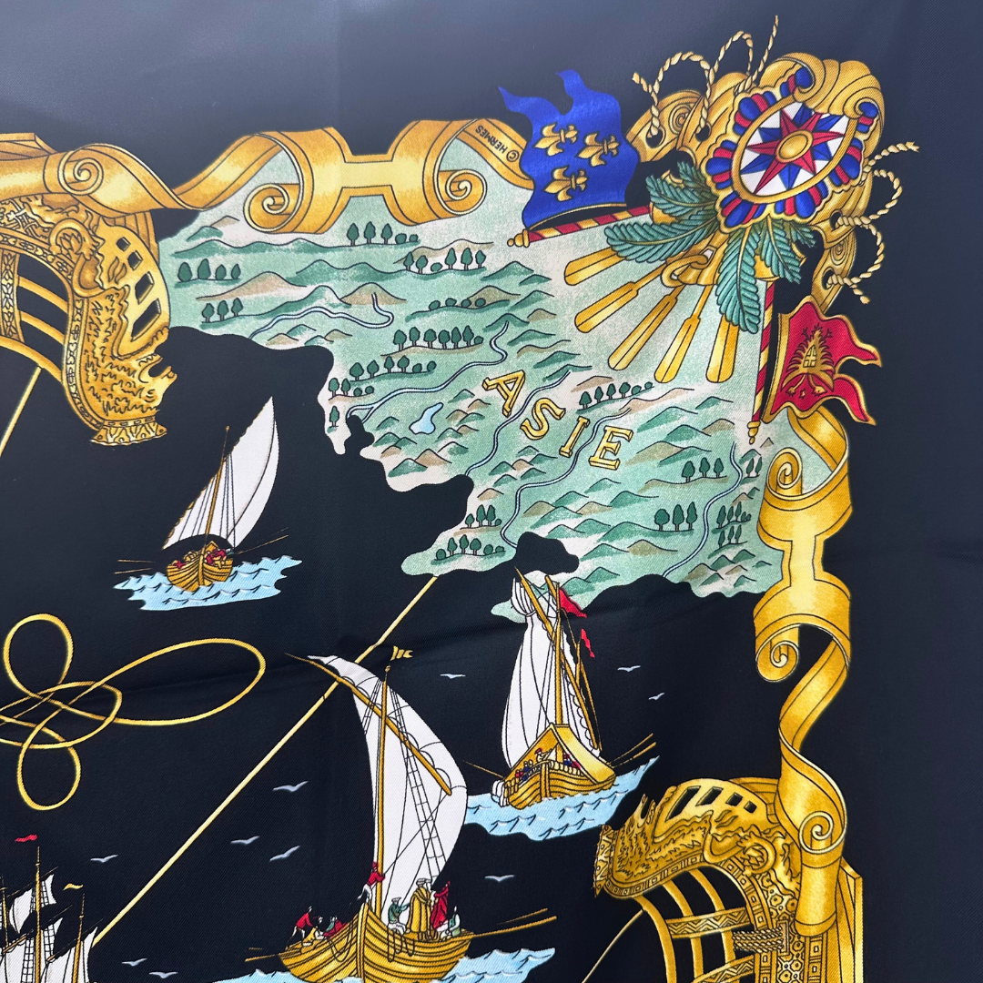 Voiles de Lumiere Hermes Scarf by Joachim Metz