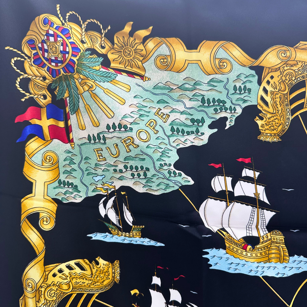 Voiles de Lumiere Hermes Scarf by Joachim Metz