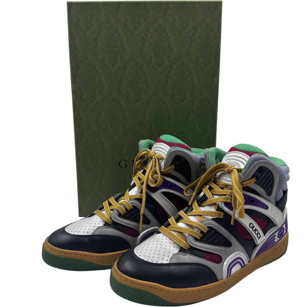 Gucci 7.5 37.5 Multi-Color Sneakers