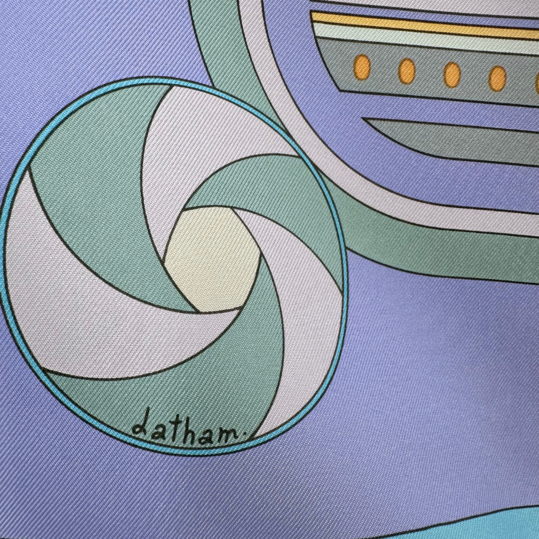 Sequences Hermes Scarf by Caty Latham