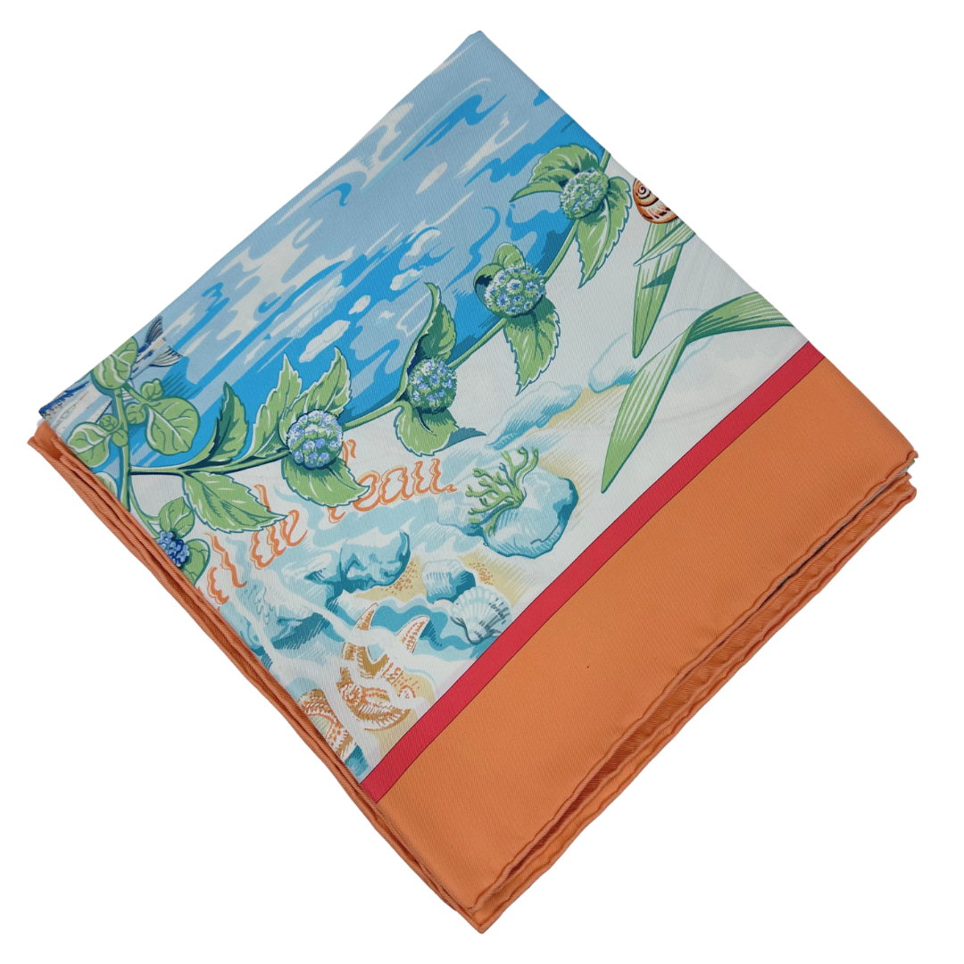 Hermes Au Bord de L'Eau Scarf