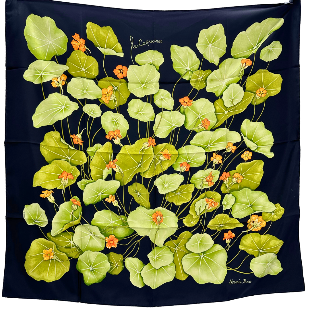 Hermes Les Capucines Scarf