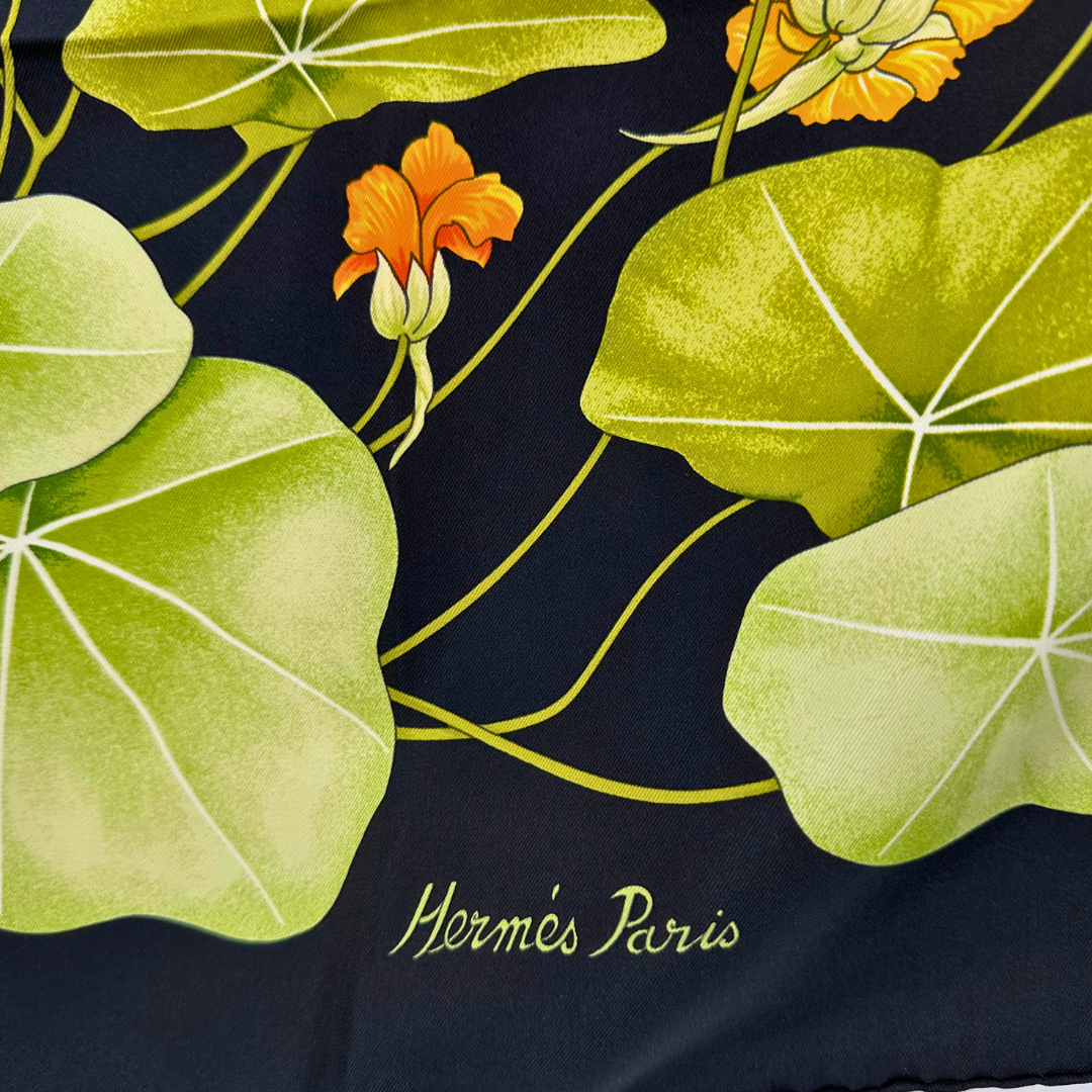 Hermes Les Capucines Scarf