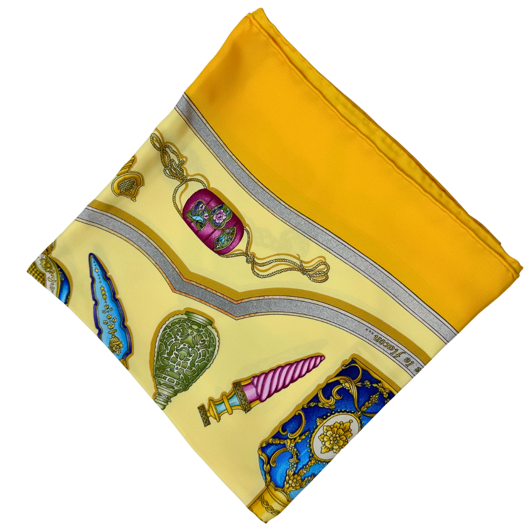 Qu Importe le Flacon Hermes Scarf by Catherine Baschet