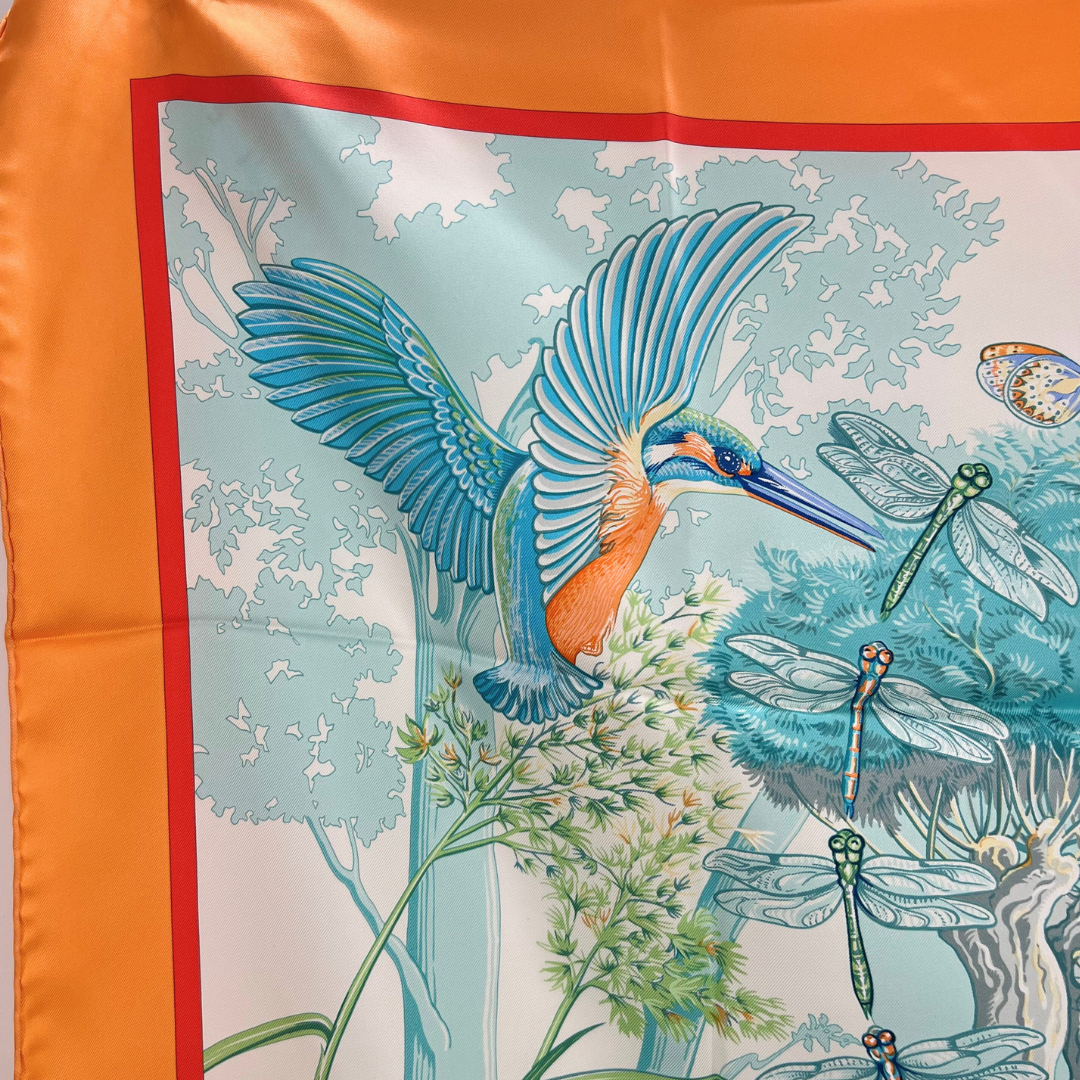 Hermes Au Bord de L'Eau Scarf