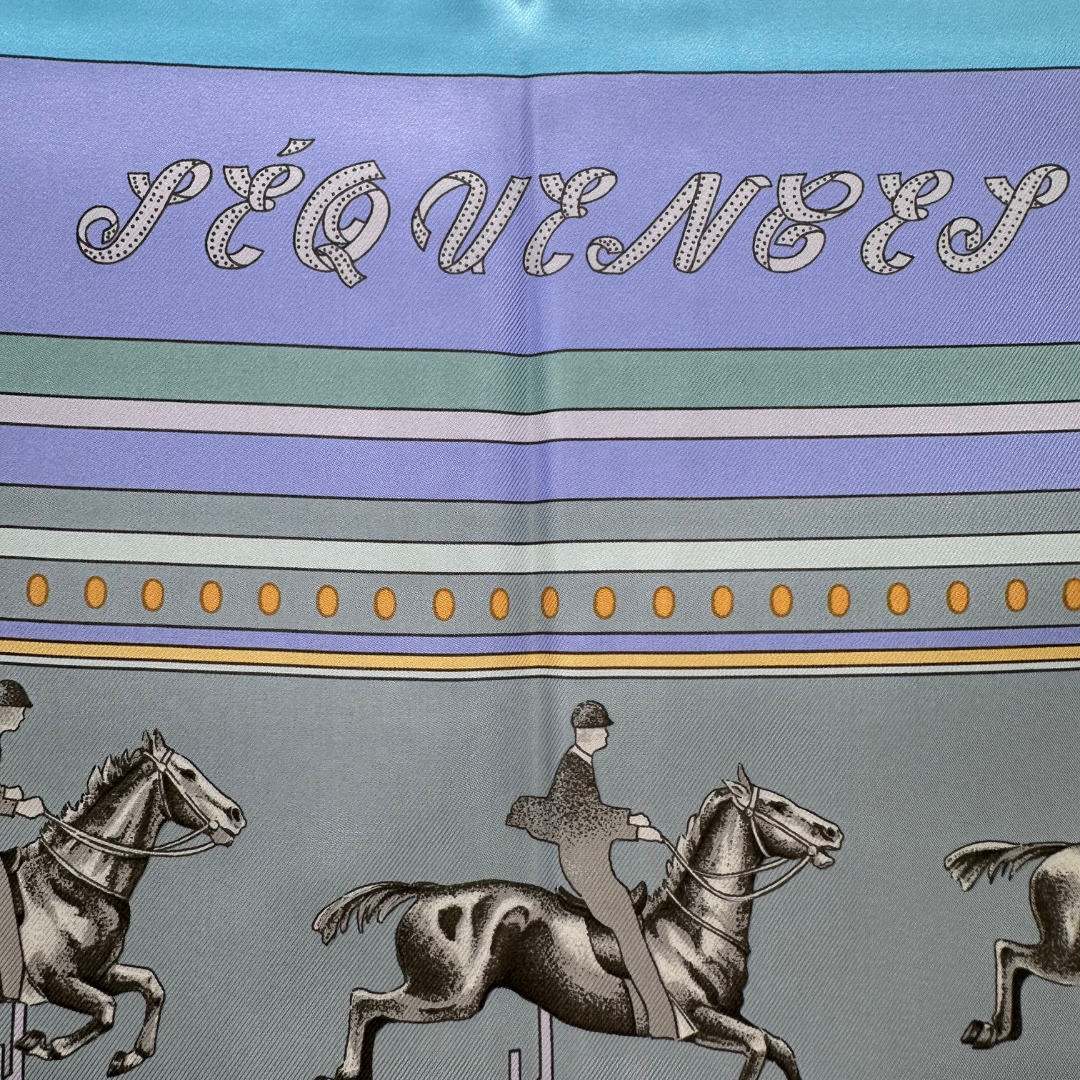 Sequences Hermes Scarf by Caty Latham