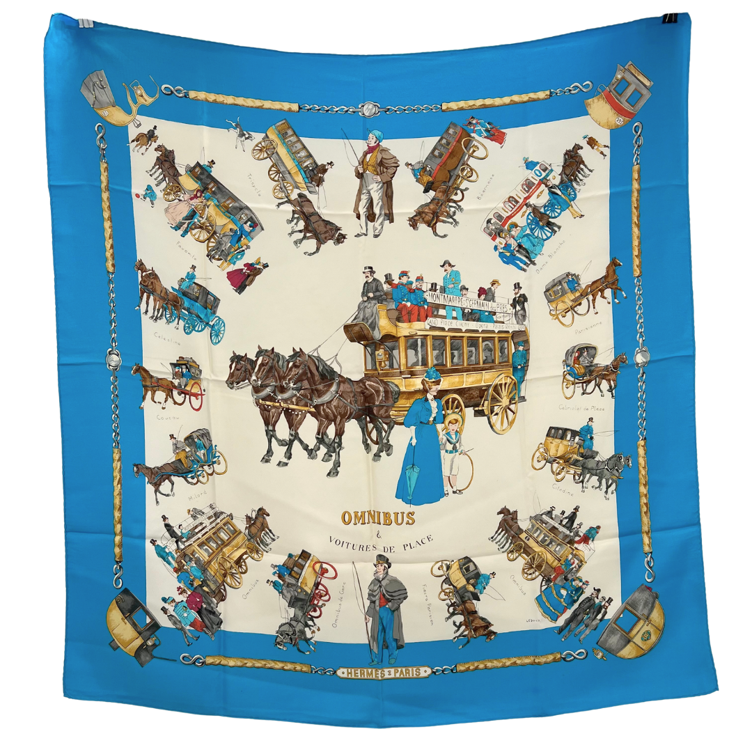 Hermes Omnibus Et Voitures de Place Scarf