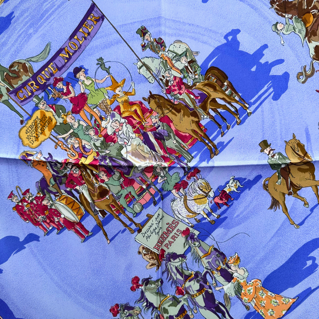 Le Cirque Molier Hermes Scarf by Dumas