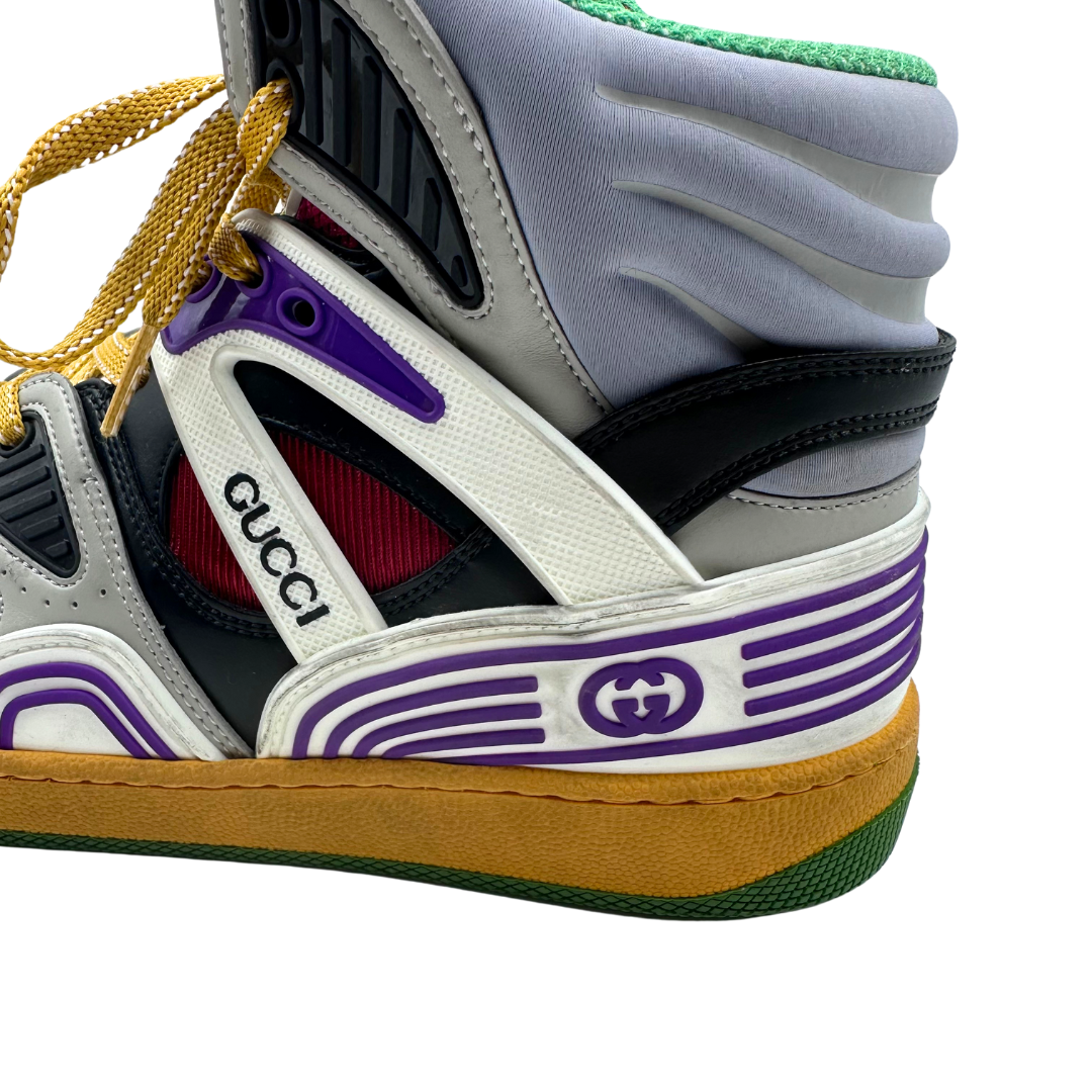 Gucci 7.5 37.5 Multi-Color Sneakers