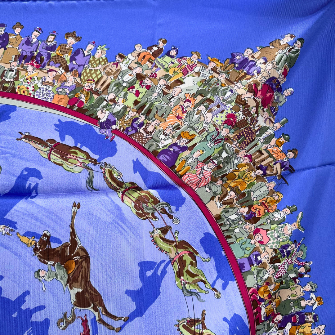 Le Cirque Molier Hermes Scarf by Dumas