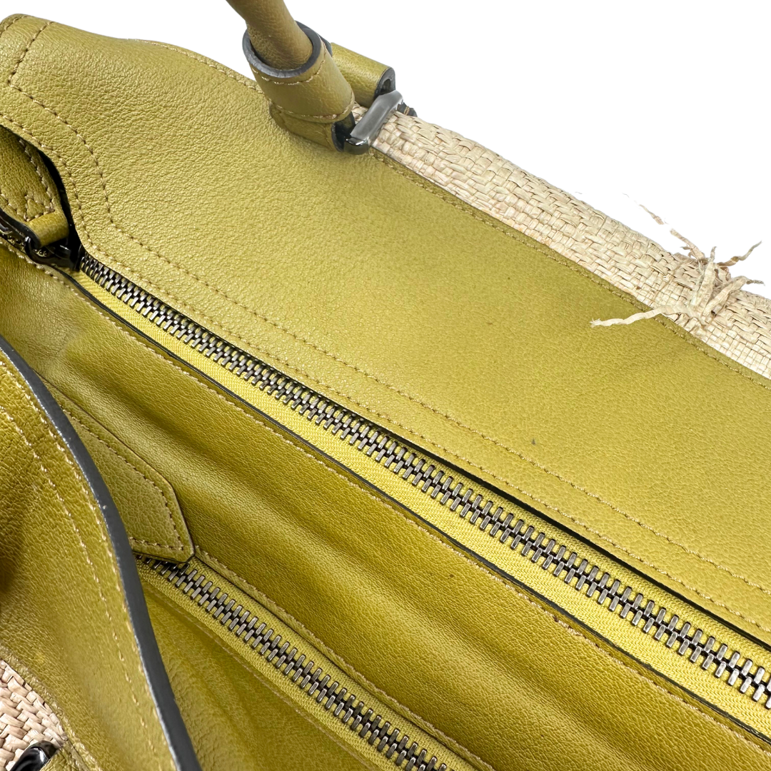 Burberry Raffia Gardener Bag