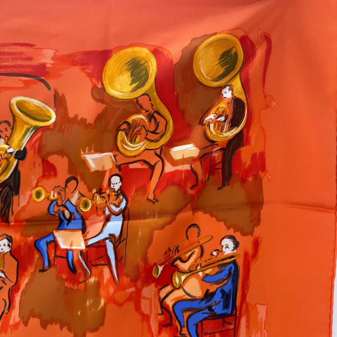 Concerto Hermes Scarf by Jean Louis Clerc