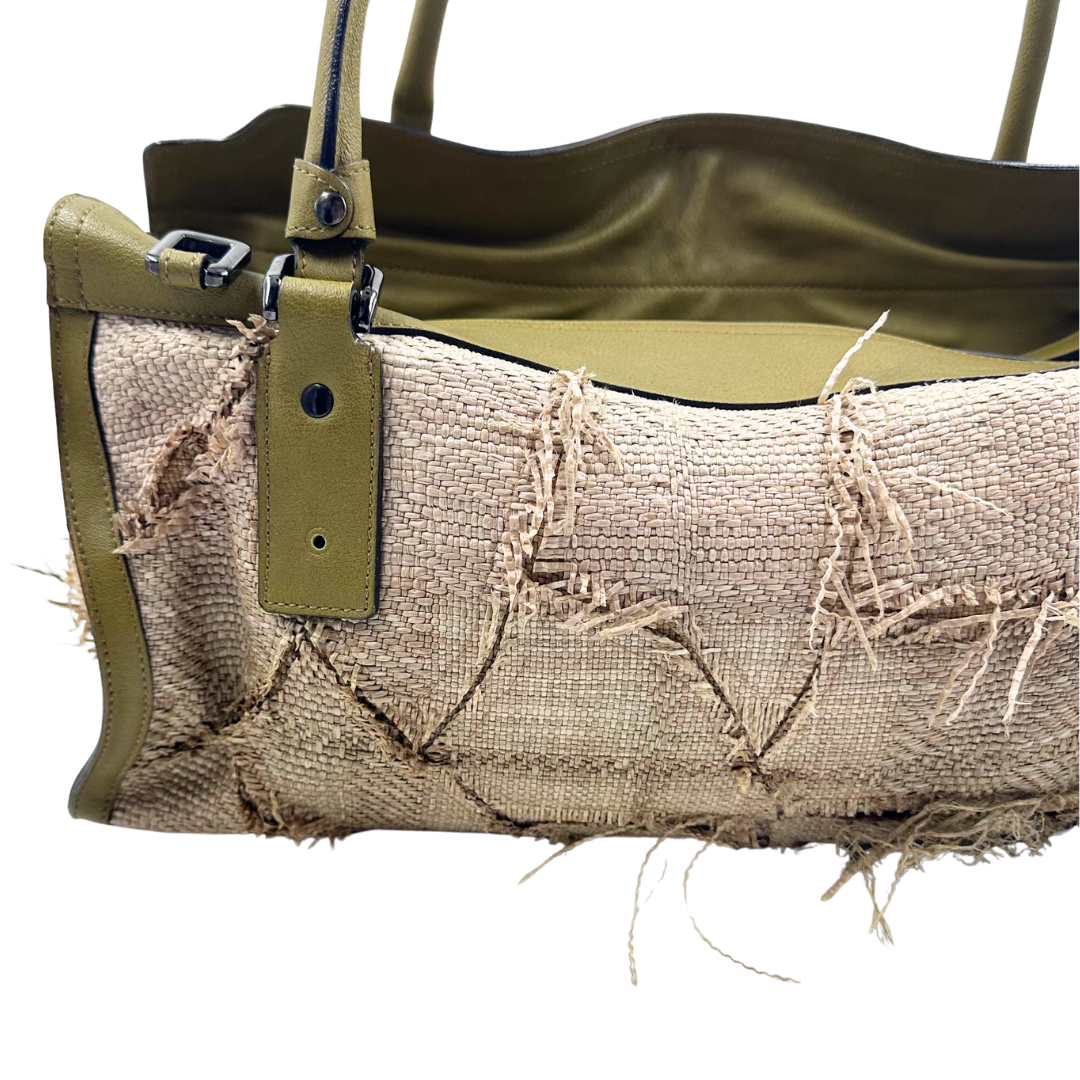 Burberry Raffia Gardener Bag