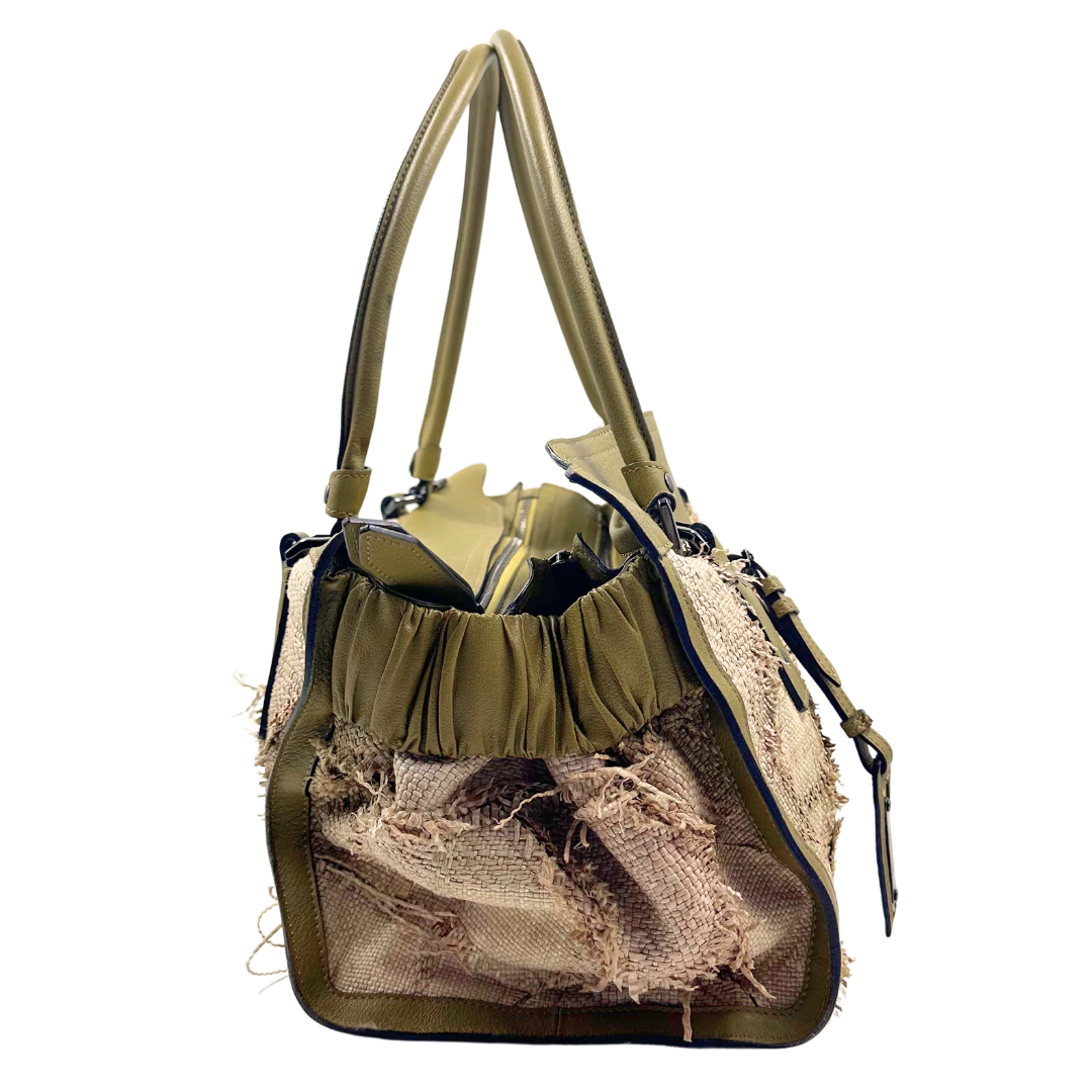 Burberry Raffia Gardener Bag