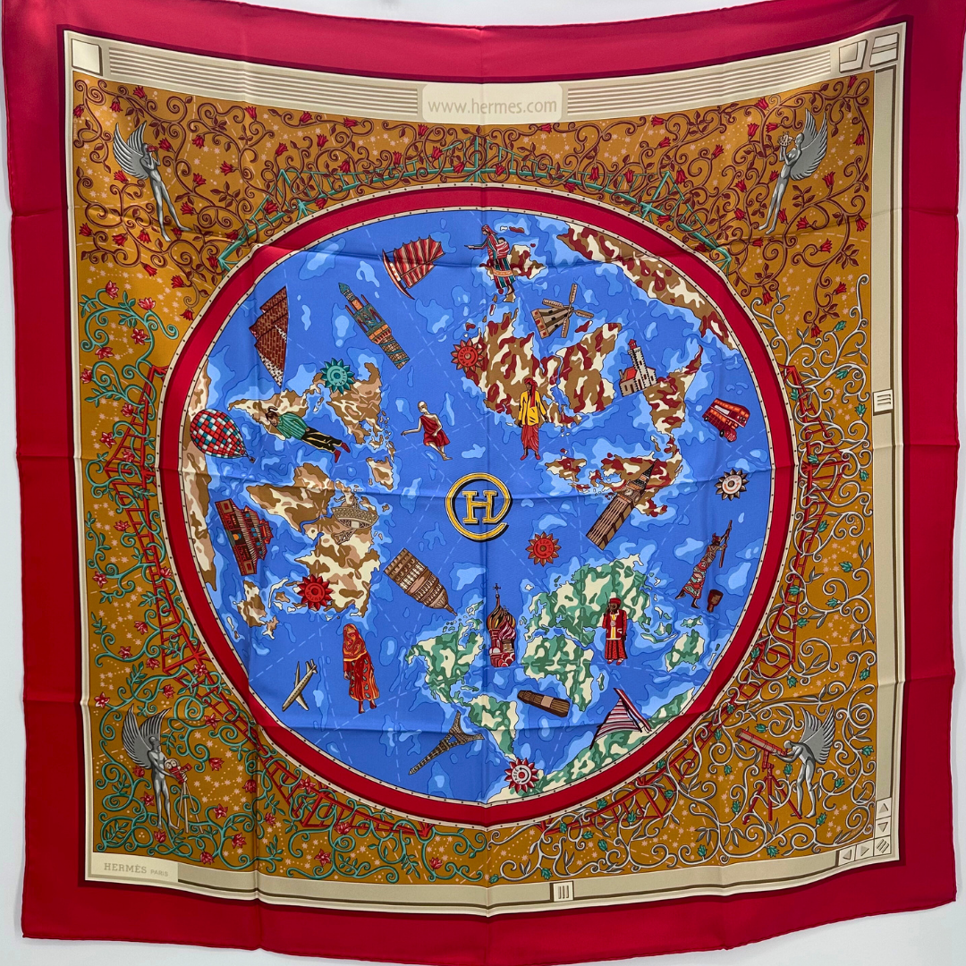 "www.hermes.com" Hermes Scarf by Christine Henry